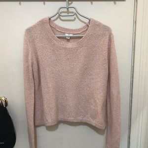 Nordstrom BP soft pink sweater